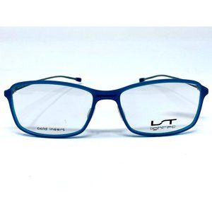 New LIGHTEC Blue Full Frame Made in France 7215L Womens Eyeglasses 53-15-135